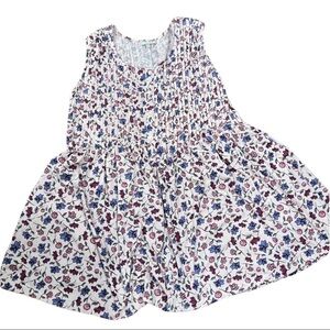 NWOT Woman Within sz 2X pink floral pleated dress